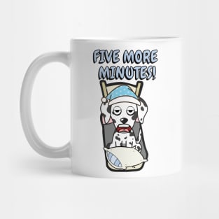 Lazy Dalmatian cant get out of bed Mug